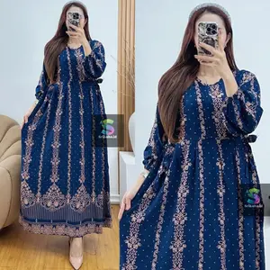 Gamis Chibi Jumbo Terbaru Gamis Viral Nyaman Dipakai Gamis Kekinian Motif Bunga Bahan Rayon Tebal Cocok Untuk Bumil Bisa Cod