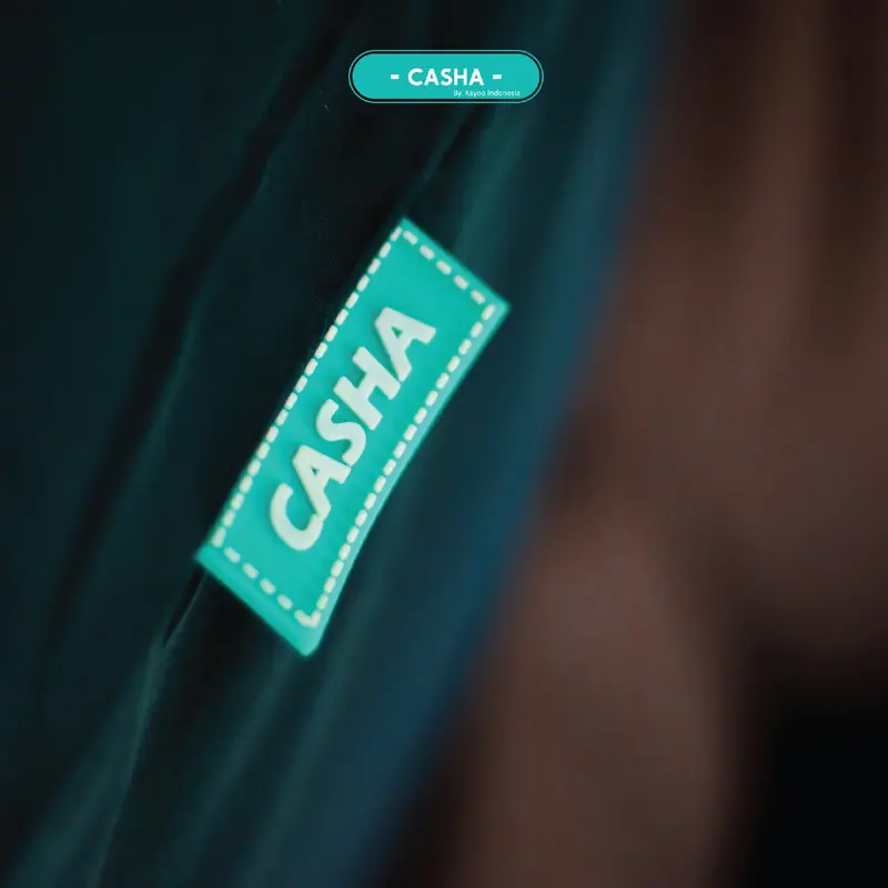 CASHA Bean Bag Round Suede Plus Isi - Size Large Asli Cafe 6