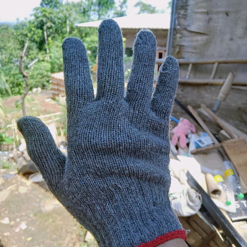8.8 Promo Sarung tangan Benang isi24pcs Cocok buat mandor budget terjangkau 1