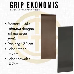 Grip/Wrap Billiard Ekonomis / Sintetis Motif Jeruk