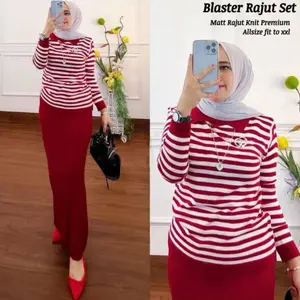 Barca One Set Rajut Premium One Set Salur