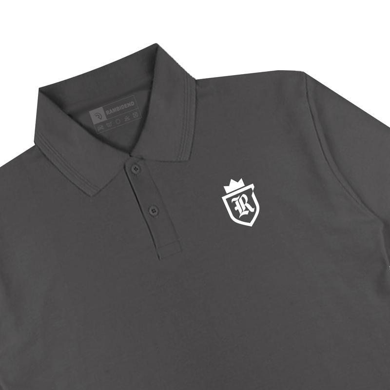 Product Introduction of Rambidend - Polo Shirt R King Keren T-Shirt Baju Santai Baju Kerja Baju Kerah Brand Distro Quality Cream / Krem 2