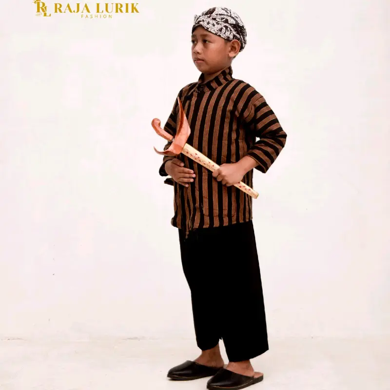 BAJU LURIK ANAK / BAJU SURJAN ANAK/ BAJU ADAT JAWA 3