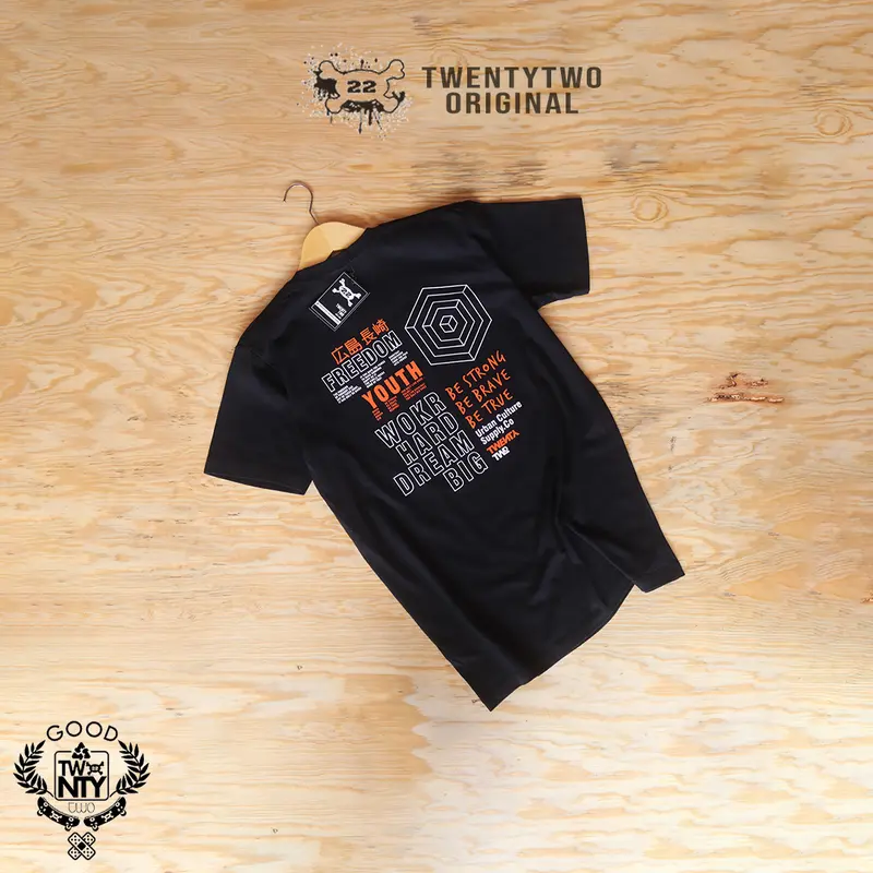 Kaos distro / kaos pria dewasa & wanita / TWENTY TWO / kaos pria distro / kaos lengan pendek pria / baju kaos pria 6