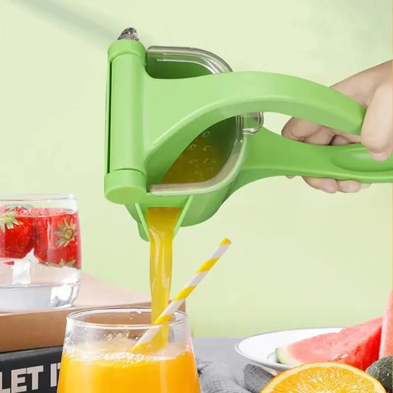 Alat Perasan Jeruk Lemon Cangkir Juicer Portable Multifungsi - hijau 2