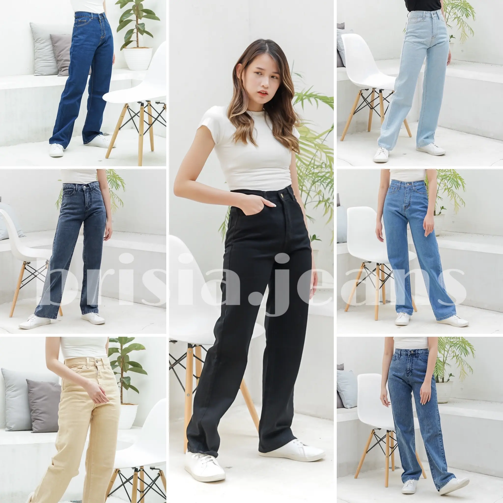 WENDY Boyfriend Cullote Jeans (Highwaist)