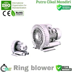 Ring Blower Tambak 750Watt 1HP 220V 1Phase Ring Blower Vortex