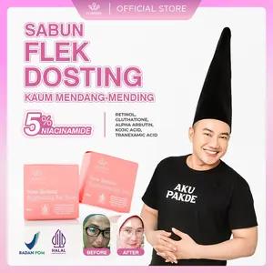 HIQWEEN TWINPACK NEW SABUN RETINOL BRIGHTENING SOAP Memudarkan Flek Hitam Membersihkan Mencerahkan Wajah Leher Niacinamide Alpha Arbutin