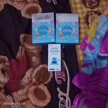 Product Review of [EXCLUSIVE YUXI] 2 Box Coolvita DHA Gummy Buah Mix Apel, Mangga, dan Jeruk (Total 28 Gummy) + 1 Botol Calcium Chewable (Total 30 Tablet) | Suplemen Anak (Mulai 3 Tahun) dan Dewasa | Dukung Tumbuh Kembang Otak, Tulang & Gigi Secara Optimal from M** K**a 0