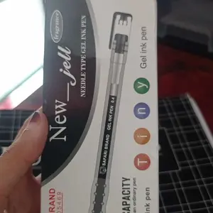 Safari Brand Bolpoint New Gell Safari SF-1020 Ultra Large Capacity 0.4mm Gel Ink Pen 12pcs Stationery Pena Tinta Berkualitas Tinta Tahan Lama Tulisan Tebal Indah perlengkapan bolpoin hi tech