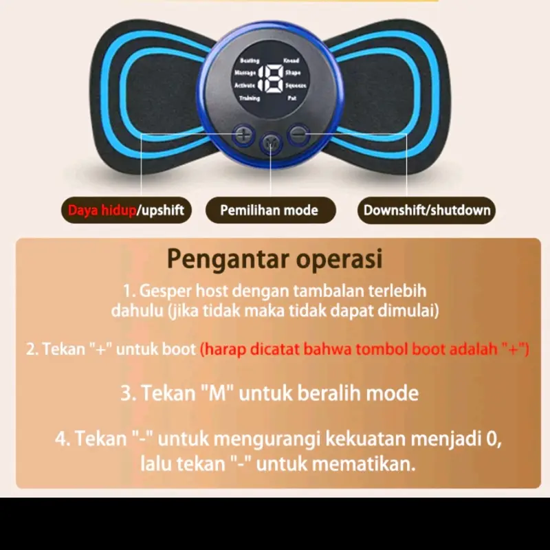 Alat Pijat Elektrik Alat Pijat EMS 3