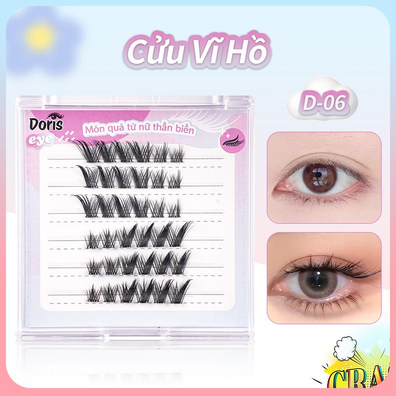 Doris Official Store Mi Giả Sẵn Keo D-06 Xả Hàng Nghỉ Bán Đồng Giá 49k 5Hộp 39k 4Hộp 99k 10Hộp Quà Tặng Nhíp Keo