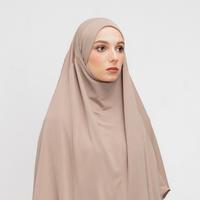Gambar TUBITA - Khimar Saba Mecca French Khimar Hijab Panjang Wanita Cadar Instant - broken white dari Tubita Official_NEW Kota Bandung 2 Tokopedia