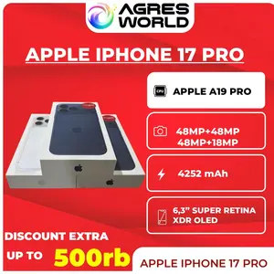 [AGREX X IRVANGALIH] APPLE IPHONE 17 PRO 256GB-GARANSI RESMI INDONESIA