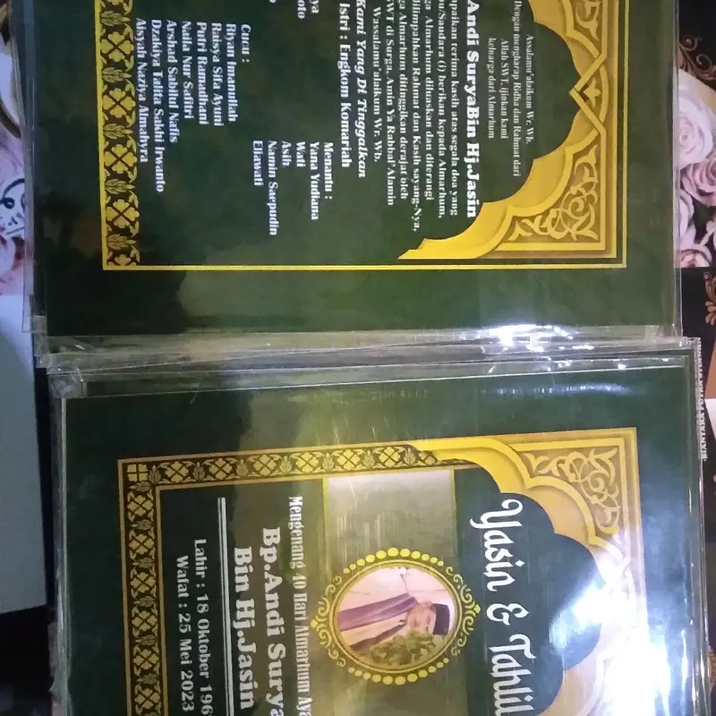 30 buku yasin saku halaman 64 dilengkapi terjemahan 2