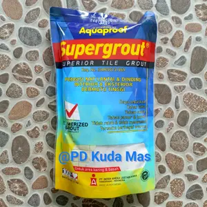 Semen Warna Nat Keramik / Grout SUPERGROUT 1 kg