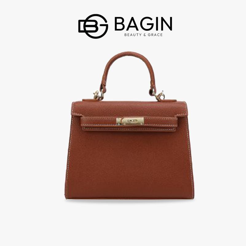  【Shop Túi Xách Nữ HM Da Trơn Lì Cao Cấp Tặng Kèm Khăn Lụa Có Kèm Dây Đeo  gy-974  