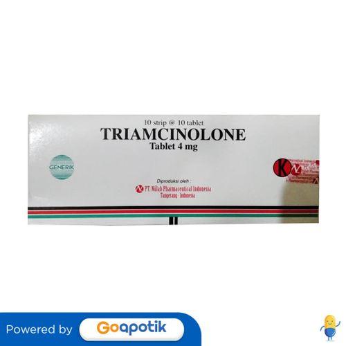 TRIAMCINOLONE NULAB 4 MG BOX 100 TABLET