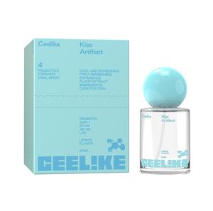 CEELIKEプロバイオティックレモンオーラルフレッシュブレス|長持ちする新鮮さと口腔健康のための20 ml|シュガーフリー&ポータブルブレスフレッシュナー|さわやかなレモンフレーバー|有益な細菌を提供|口腔健康を育む