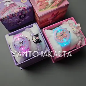 KADO - Jam tangan anak perempuan free gelang