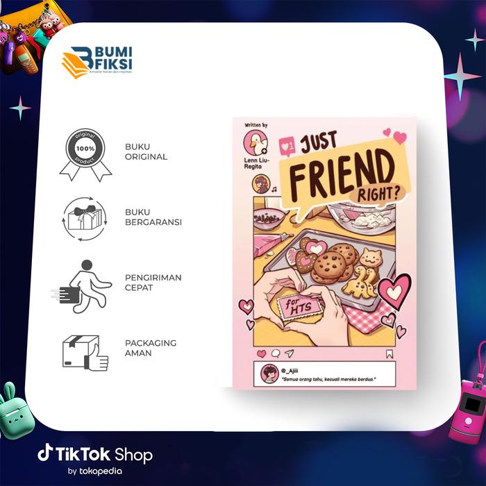 Gambar Buku Novel Just Friend Right - Bumi Fiksi dari BumifiksiJakarta Kota Administrasi Jakarta Selatan Tokopedia