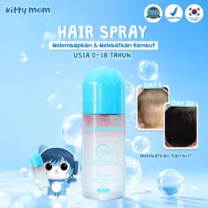 Kitty Mom Kids Hair Lotion Spray | Vitamin & Pelebat Rambut Bayi | Hair Care Anak| Baby Newborn Skincare | Hair Tonic Anak & Remaja 0-18 Tahun