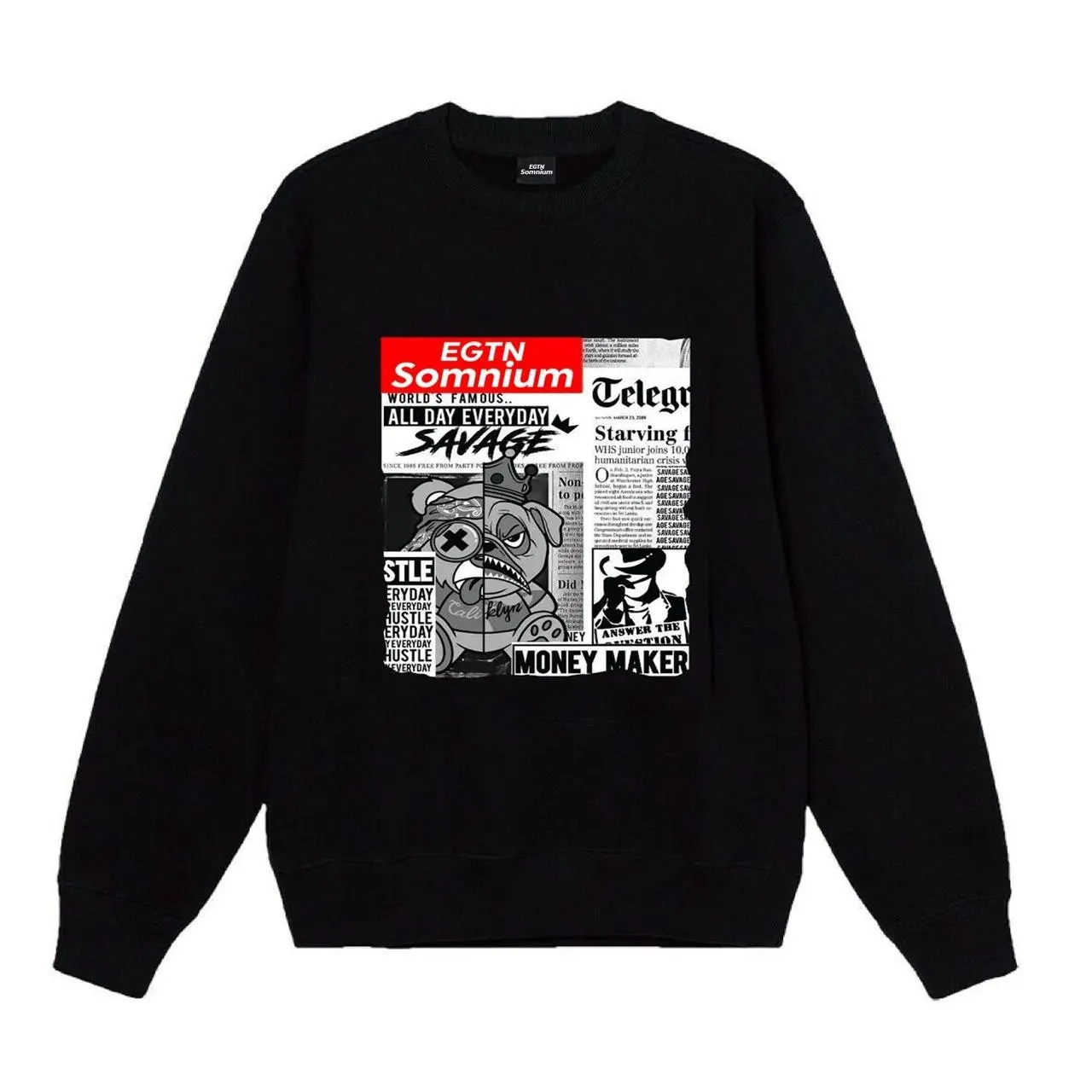 crewneck eighty nine crewneck pria wanita terbabru
