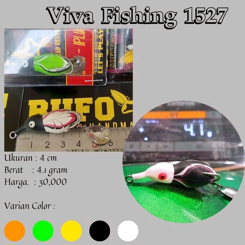Bufo softfrog konin + lure - soft frog + umpan casting + umpan gabus + umpan toman 0