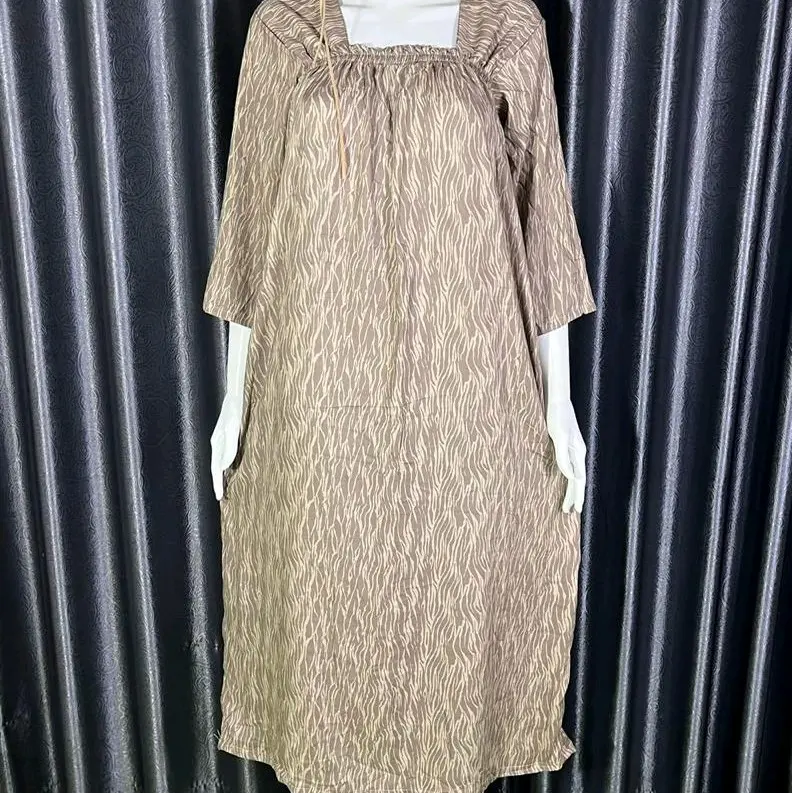 DASTER MOZA  Dress lengan 3/4 LD 115-120 Pb 130 cm 4