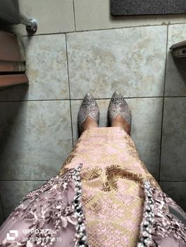 Product Review of Herdian Rtwo 26 Sandal Heels Wanita Hak Tahu Karet Shoes Pesta from C**a 1