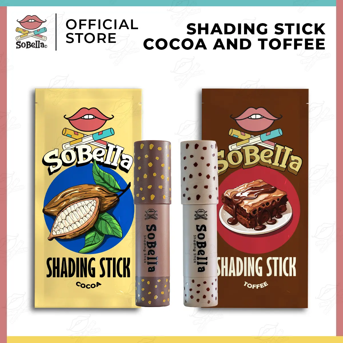 Shading Stick Sobella - Contour Bronzer Highlighter Makeup