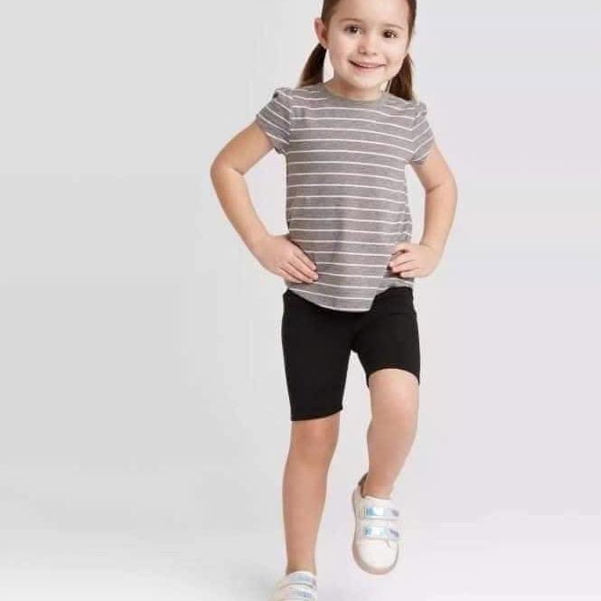 Combo 5 quần legging đùi cho bé gái size 8-15kg 1