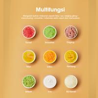 Gambar [Da Zulian Exclusive] LUNALIFE Food Chopper FP02B Chopper Kaca 2L Food Processor 300W Multifungsi Penggiling Daging 2 Speed dari Luna Indonesia Kota Administrasi Jakarta Utara 4 Tokopedia