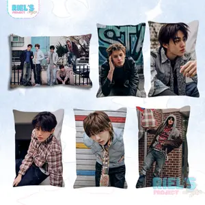 Bantal foto Cortis full member 2 sisi 3 ukuran