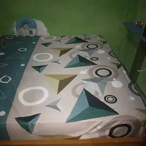 (BANTING HARGA) Sprei Motif Bon1ta 3D Premium Bahan Kain Katun Halus Anti Luntur 1Set Sarung Bantal dan Guling Ukuran No1 180x200 / No2 160x200 / No3 120x200 / Seprei Bunga Cantik / Seprai Karakter Model Sudut Karet