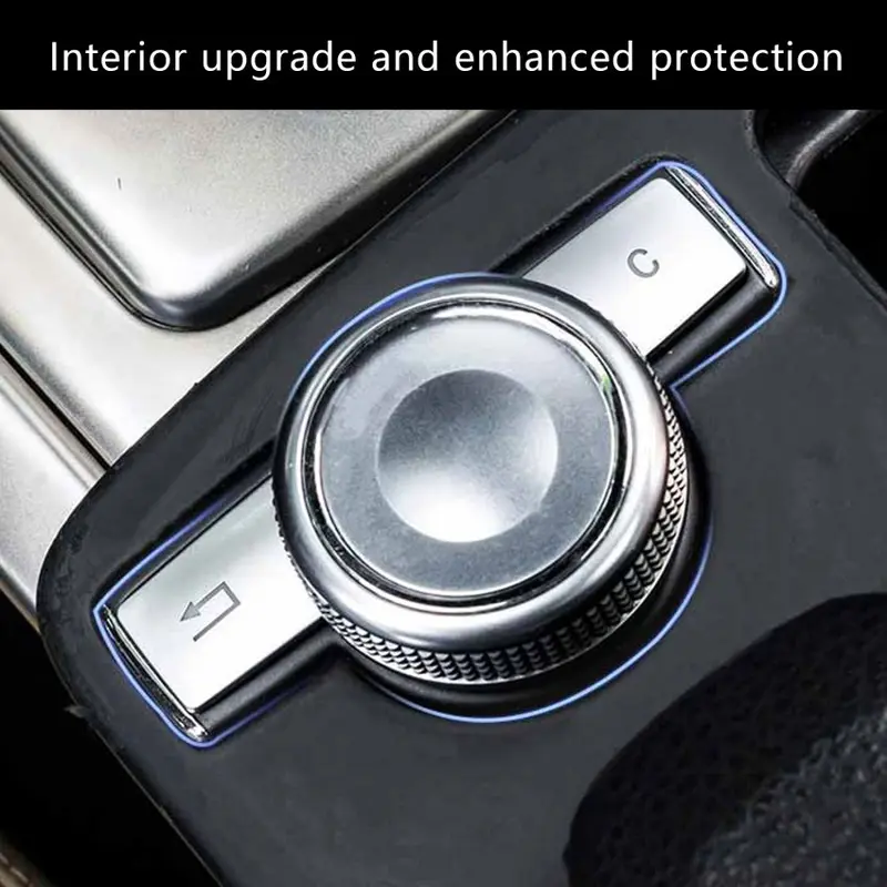 Bảng Điều Khiển Xe Hơi, Nắp Nút Công Tắc Đa Phương Tiện, Với Kim Sa, Cho Mercedes Benz C E Class W204 W212 GLK X204, Nút Âm Lượng 4