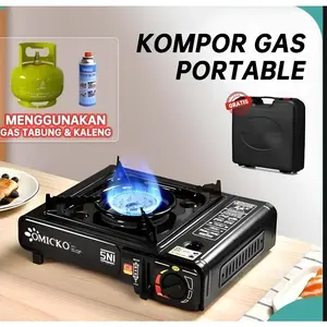 Kompor Gas Portable 2in1Kompor SNI Kompor Koper Kompor Portable Kompor Tabung Gas Kecil Kompor Outdoor Kompor Omicko