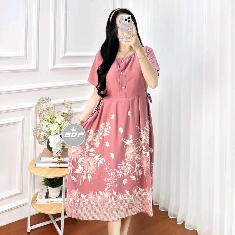 Daster Wanita Rayon Grade A Busui Resleting Depan Baju Tidur Daster Kekinian daster Cantik daster Ibu Menyusui 1