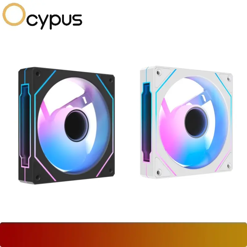 Fan Cooler Gaming Ocypus Gamma F12 ARGB - Fan Casing PC Komputer A-RGB Mirror 120mm 0
