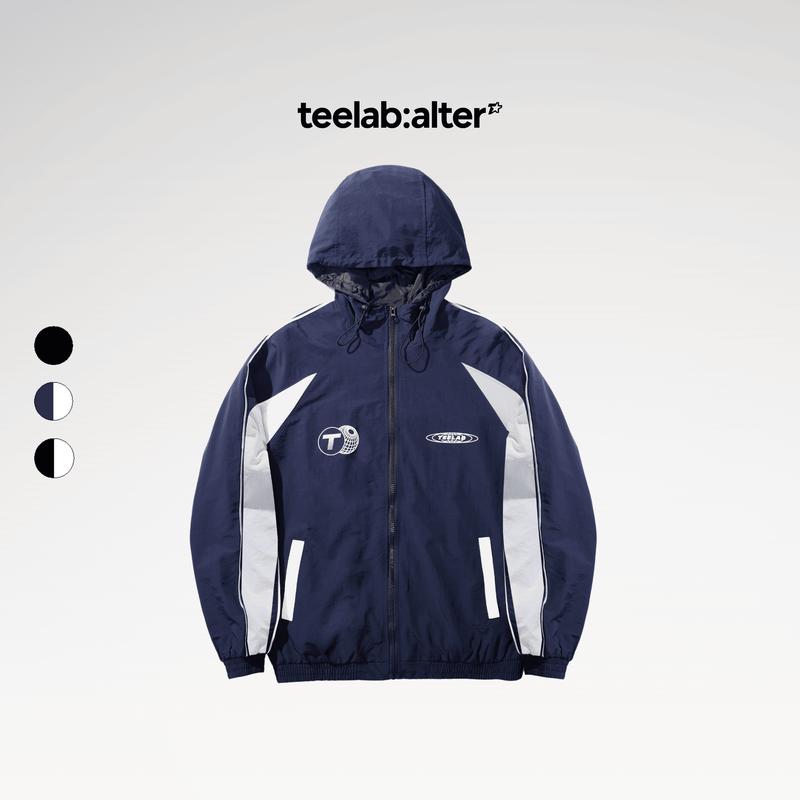 Áo Khoác Local Brand Unisex Teelab 2 Tone Raglan Windbreaker AK131