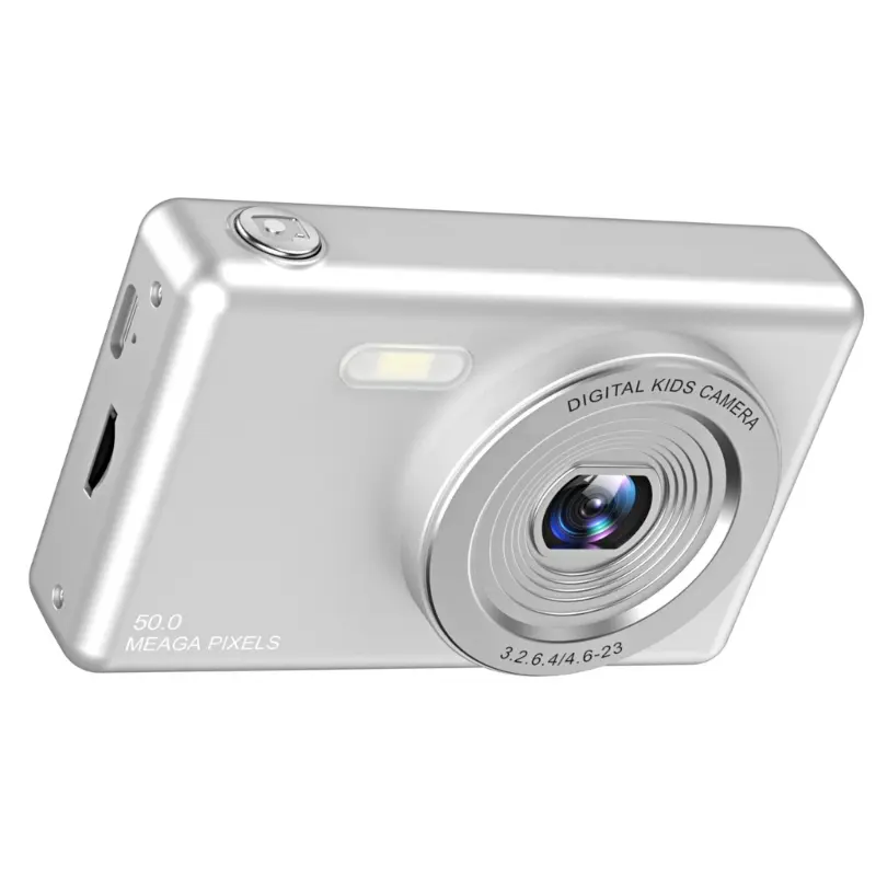 TEEKA 48MP Baru Kamera Digital 4K Dengan Zoom  2.4-inch IPS Screen 8X Dengan Anti Guncangan, Sempurna Untuk Vlogging, Pemula Remaja Camera 3