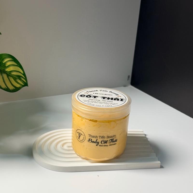  {500G KEM Ủ} Kem Body Cốt Thái tươm -  Ba Sáu loại Phôi Thái  dầu vàng tẩy  làm sáng da khử da đen da vàng. 