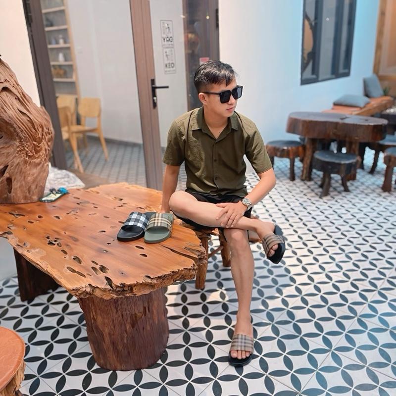 Dép BBR Nam Nữ kẻ caro. Dép nam đẹp hottrend