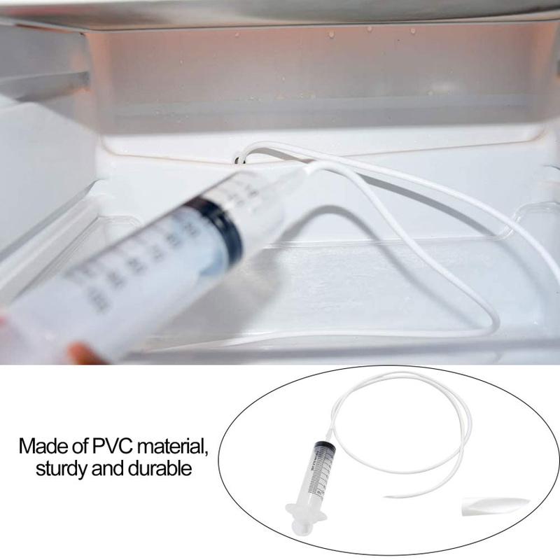 Product Introduction of 6 Pcs Refrigerator Drain Hole Clog Remover Cleaning Tool, Reusable Fridge Dredging Kit, Clean Drain Outlet Dredging Tool, Cleaning Reusable Refrigerators Dredging 32