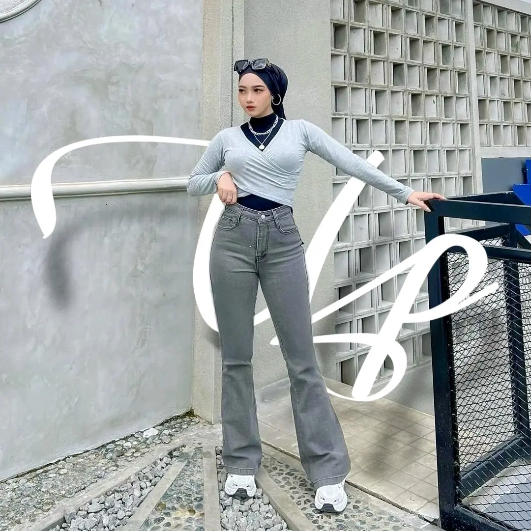 Highwaist Jeans Cutbray Loose vol2