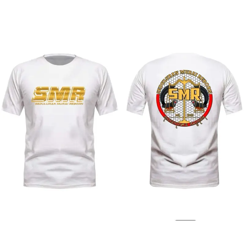 Kaos SMR ORIGINAL(seduluran Murai Reborn) Sablon Plastisol Premium