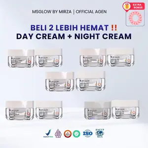 BELI 2 LEBIH HEMAT  - BUNDLING DAY CREAM + NIGHT CREAM MSGLOW BEBAS PILIH