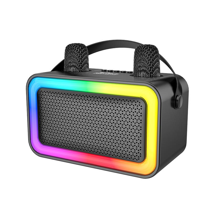  Mẫu mới- Loa karaoke xách tay SY10 A830 A826 tặng kèm 2 micro nghe lớn hát hay loa  tg 