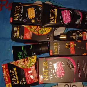 Paket Rambut Rusak Kering Natur Argan Perawatan Rambut Diwarnai & Smoothing Haircare