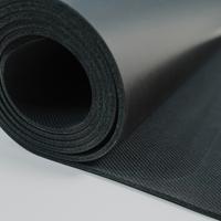 Gambar Anti Slip Rubber Workout Yoga Mat 5mm (Free Strap) - Solid Black dari miniletics Kota Surabaya 3 Tokopedia
